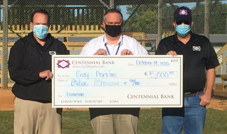 Centennial Bank Donation
