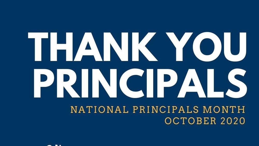 Thank You Principals