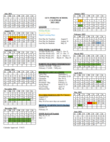 2021-22 School Calendar Approved