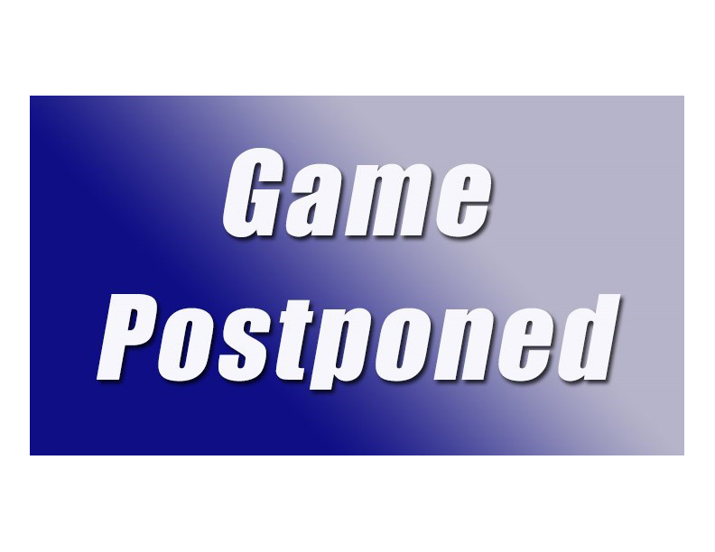 Games Postponed